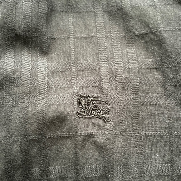 Burberry Black Shirt with Classic Collar - Picture 6 of 6